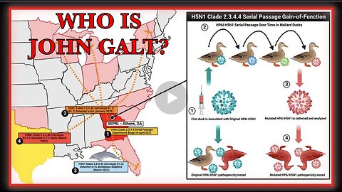 INFOWARS W /BREAKING EXC: Current Bird Flu Strain Is Product Of Gain-Of-Function Research In GA.