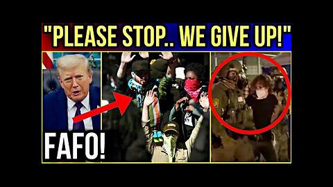 ANTIFA Unexpectedly SURRENDERS After TROOPS Move in to TAKE BACK PORTLAND!!!