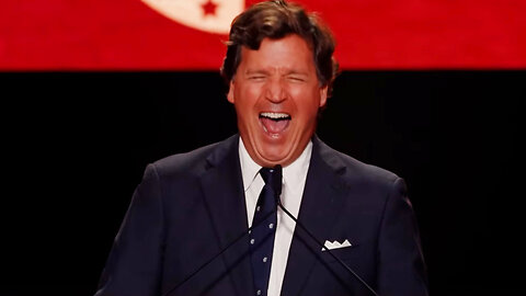 Tucker Carlson's Strange Speech And Inappropriate Behavior At Charlie Kirk Memorial