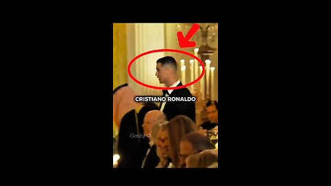 Cristiano Ronaldo and Elon Musk at The White House