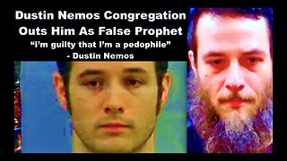 Convicted Criminal Dustin Nemos Admits Stew Peters And Many Others Accused Him Of Being A Pedophile
