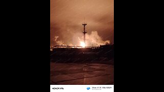 🔥 Kstovo: Locals report a fire at the oil refinery