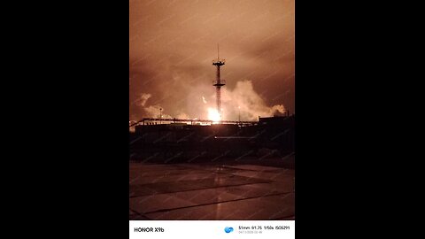 🔥 Kstovo: Locals report a fire at the oil refinery