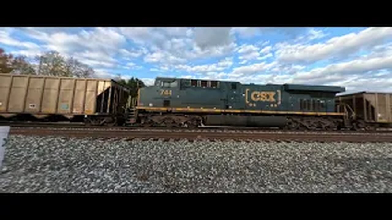 The Beast: CSX's C700 Loaded Coal Train