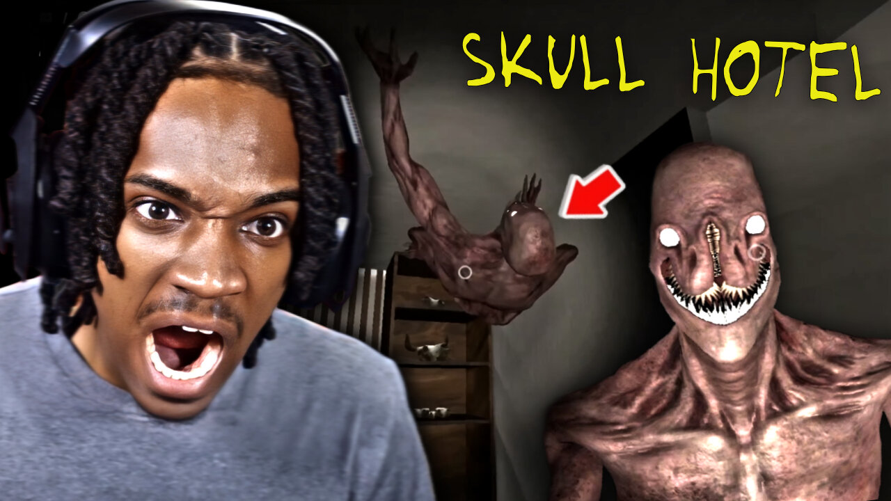 THIS THING WONT STOP CHASING ME! [Skull Hotel]