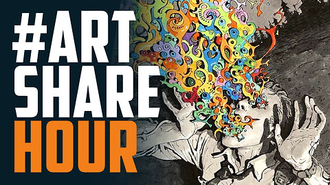 ART SHARE Hour #Ep 59 - The Return of Dirty Iron! + Pencils, Inks, Colours, Pages & Paintings