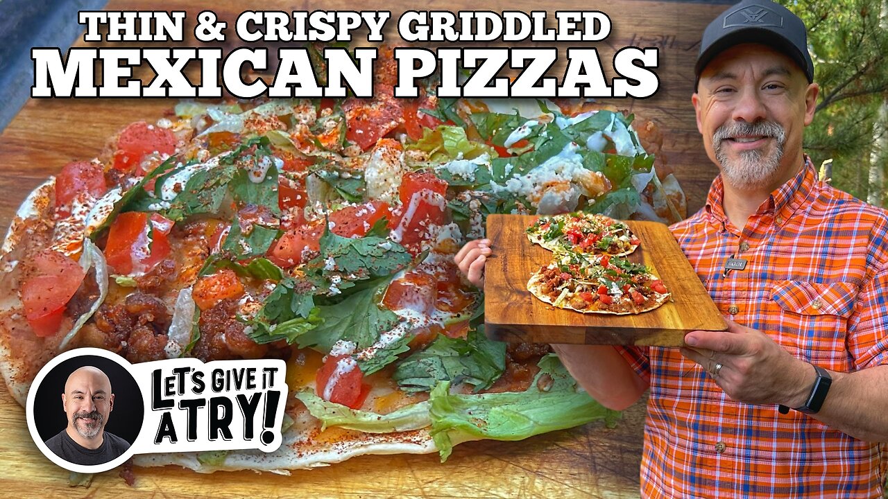 Thin & Crispy Griddled Mexican Pizzas | Blackstone Griddles