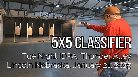 IDPA - 5x5 Classifier