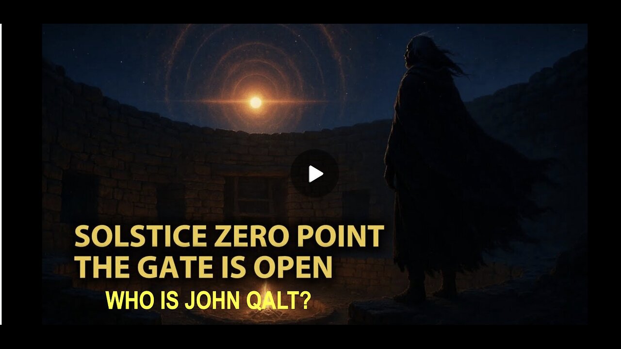 Hopi Prophecy: The Winter Solstice Is Not a Date — It Is a Frequency Gate. WHO IS JOHN QALT?