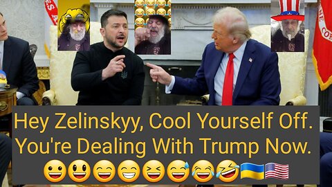 Zelinskyy Destroys Chances With Trump. 😀😃😄😁😆😅😂🤣🇺🇦🇺🇸