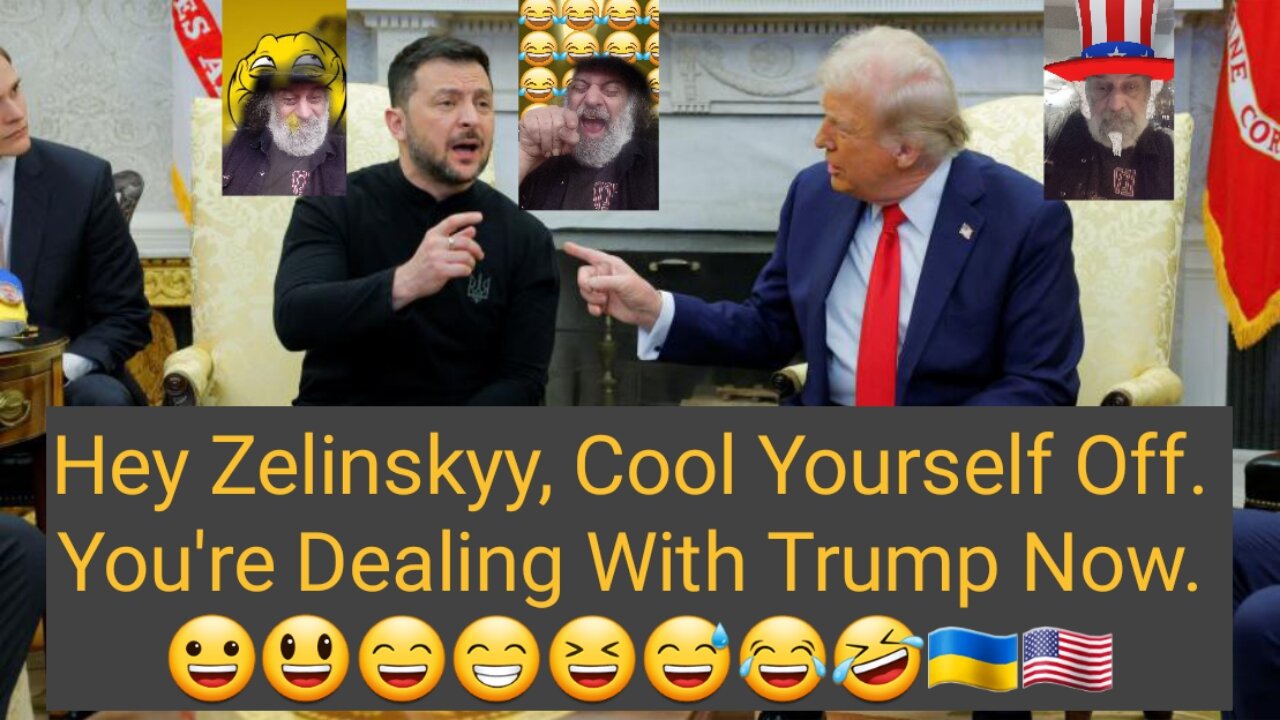 Zelinskyy Destroys Chances With Trump. 😀😃😄😁😆😅😂🤣🇺🇦🇺🇸