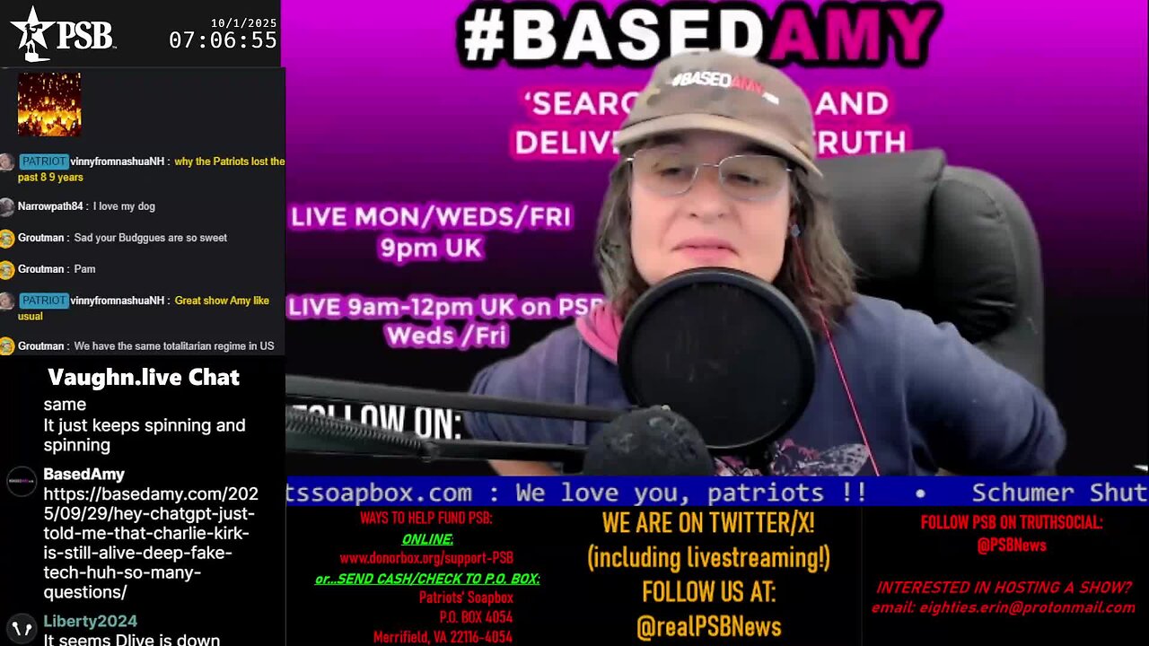 2025-10-01 07:01 EDT - Open Time Slot: