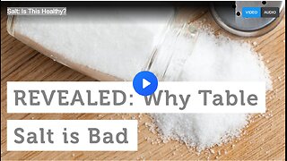 Salt: Is This Healthy?