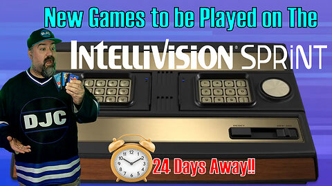 Playing NEW games on the INTELLIVISION SPRINT