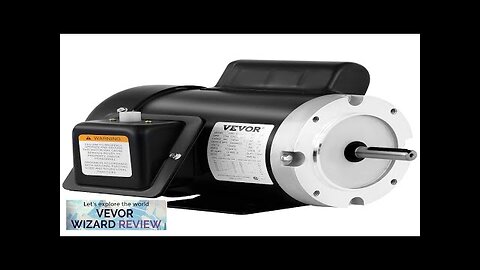 VEVOR Electric Compressor Motor 3/4 HP Rated Speed 1725 RPM Single Phase Review