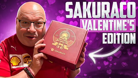 Sakuraco Valentine's Edition UNBOXING! 💌 The Cutest Japanese Snacks for V-Day 2024