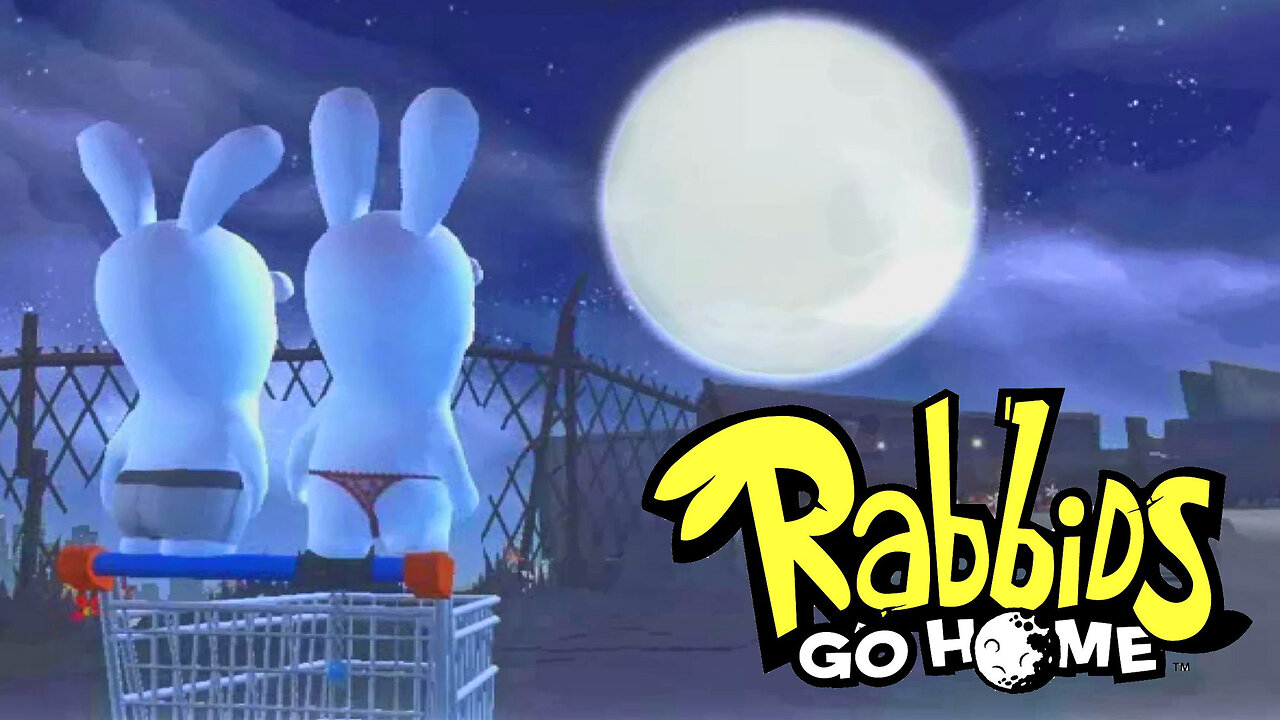Going To The Moon! Rabbids Go Home