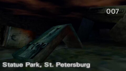 GoldenEye 007, N64 - Statue Park - Mission (Gameplay)