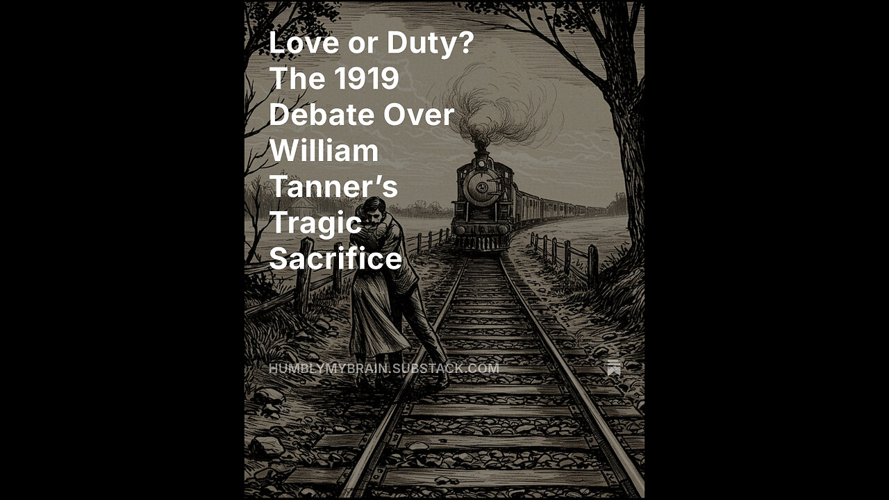 Love or Duty? The 1919 Debate Over William Tanner’s Tragic Sacrifice (Podcast)
