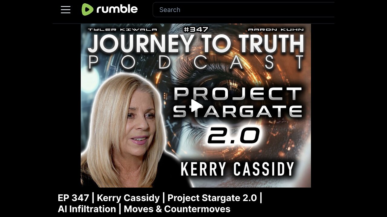 KERRY CASSIDY: PROJECT STARGATE 2.0