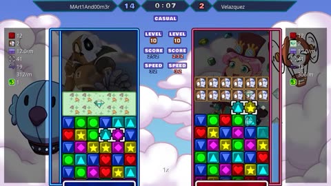 Panel Attack 2-Player Casual (12-18-2025): MArt1And00m3r vs. Velazquez