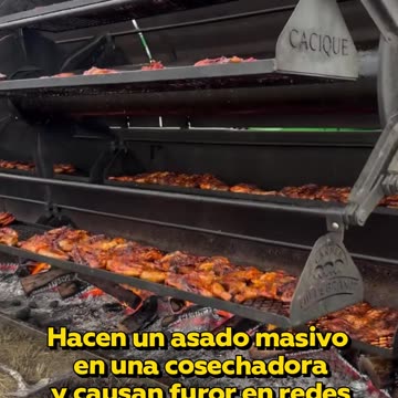 ¿Una cosechadora de barbacoas?