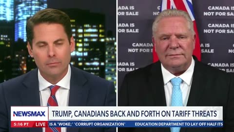 Debates Ontario premier Doug Ford on the U.S.-Canada trade war | RobFinnertyUSA