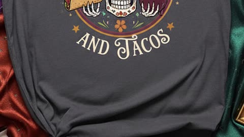 Are you team tacos or team brujas? Because this shirt says both! #brujaenergy #tacolover