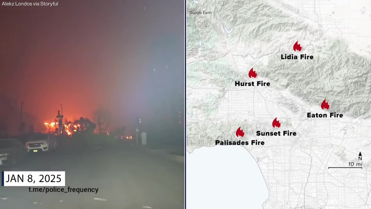 Timeline: How deadly Los Angeles County wildfires unfolded