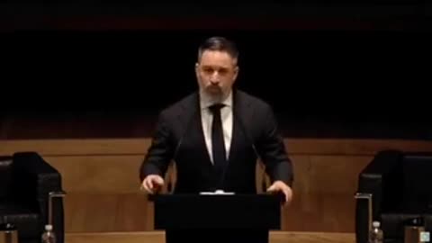 Discurso de apertura por parte de Santiago Abascal
