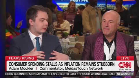 CNN host quickly goes to ad break as Kevin O’Leary delivers a TRUTH NUKE