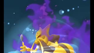 Pokémon GO-Evolving Shadow Kadabra