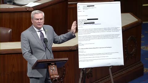 🔥Chairman Comer drops NUKE on the House Floor dismantled Jeffries' lies!