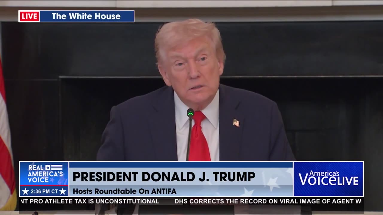POTUS GOING AFTER ANTIFA'S FUNDING