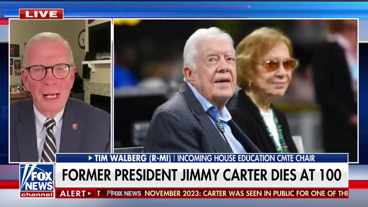 Jimmy Carter ‘lived out what he believed,’ GOP lawmaker