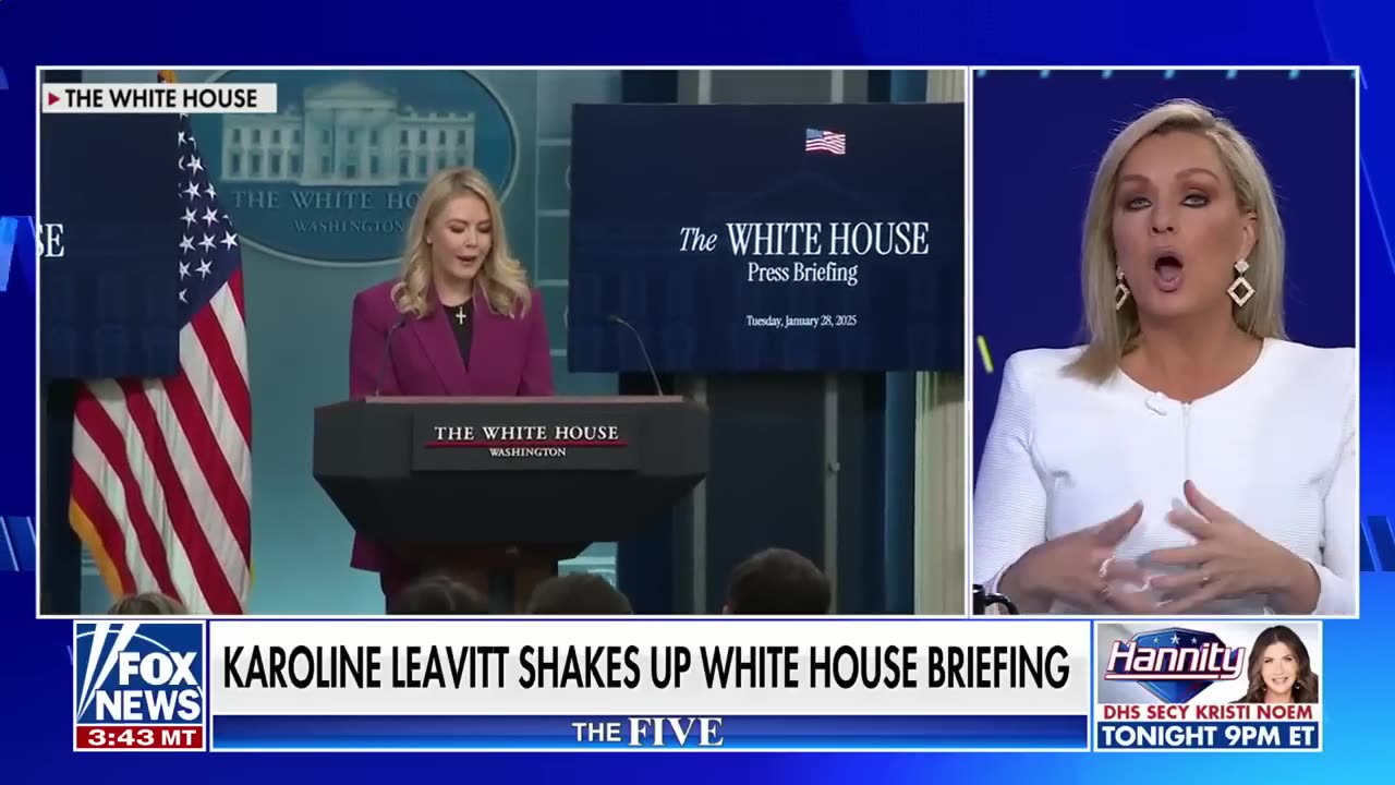 ‘The Five’_ Karoline Leavitt shakes up the briefing room