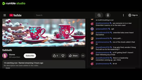 ANTIFA CHAT room on youtube aka trans central