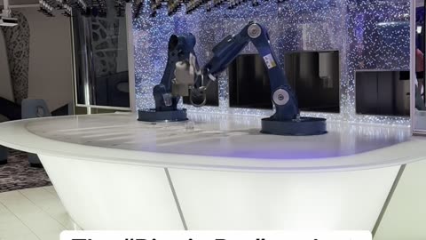 The “Bionic Bar” - robot bartenders! AI replacing even bartenders???? #ai #robotics #bartenders