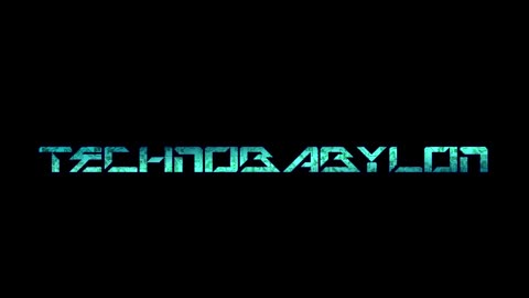Technobabylon - Mysterious man and woman talking