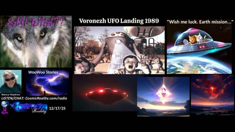 SAY WHAT SHOW SPECIAL 12/17/2025 - WooWoo Reality Chapter 3