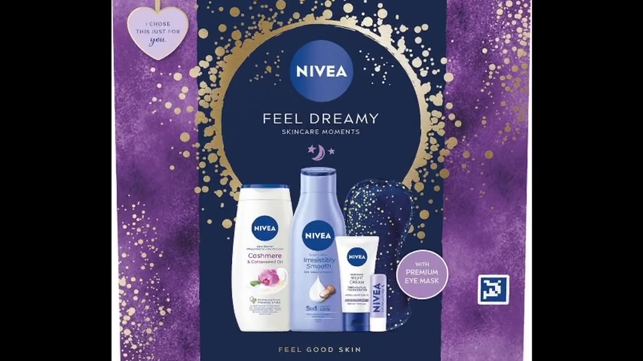 NIVEA Feel Dreamy Gift Set – Women’s Beauty Products for Ultimate Pampering