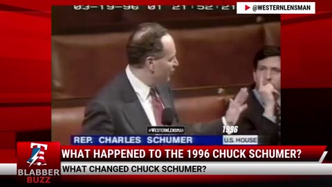 What Happened To The 1996 Chuck Schumer?