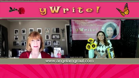 yWrite Ep30: Aging Gracefully Tips & Memoir w/Author & Hollywood Costume Designer Diana Eden
