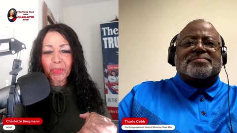 POLITICAL TALK WITH CHARLOTTE - Special Guest - THURLO COBB
