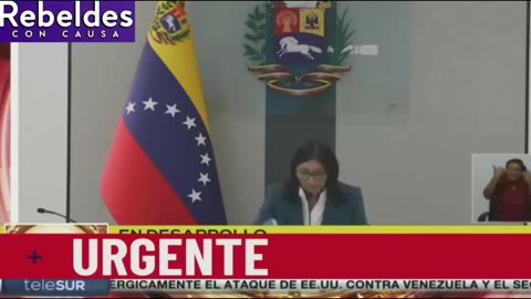 La Presidenta en funciones de VENEZUELA es Delcy Rodríguez NO Donald TRUMP