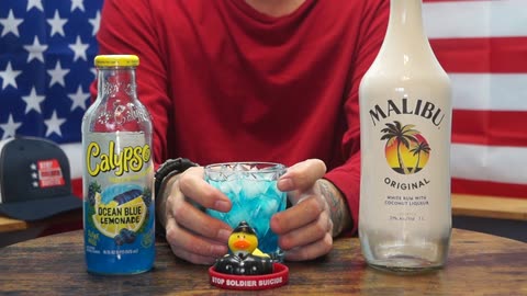 Gary Biven - Malibu Coconut Rum & Calypso Ocean Blue Lemonade