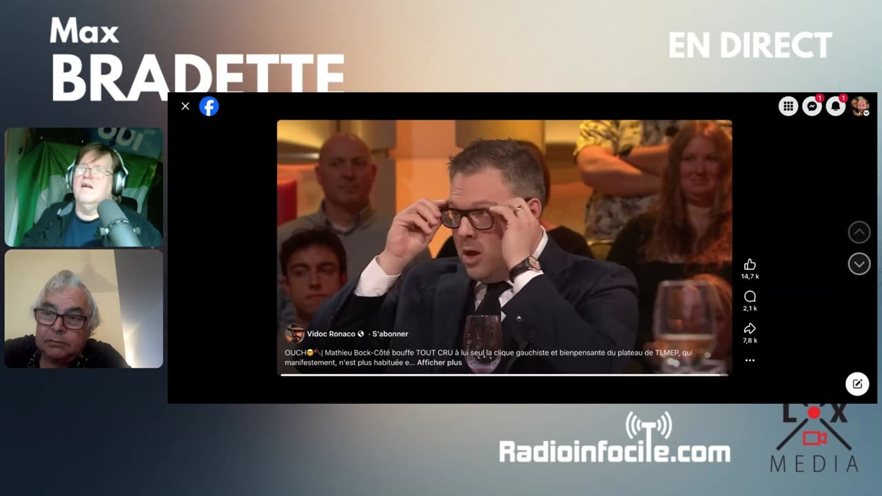 En direct sur RadioInfoCite.com