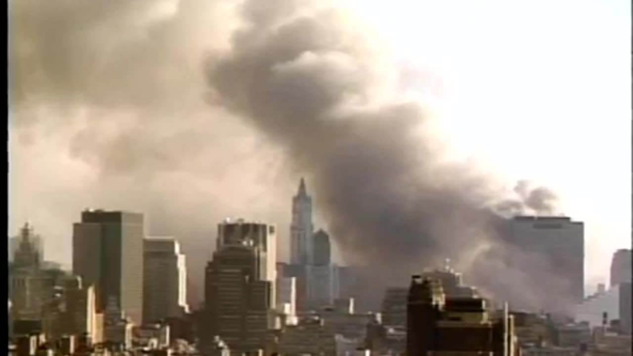 9-11 WTC 7 Demolition From Rooftop Raw Last 15 Minutes Before Collapse