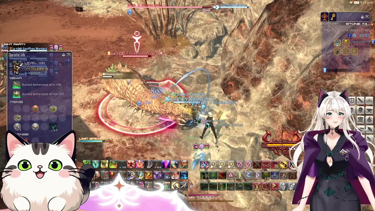 Aggressively Casual FFXIV Deep Dungeon Dive Part 6 - Blind!