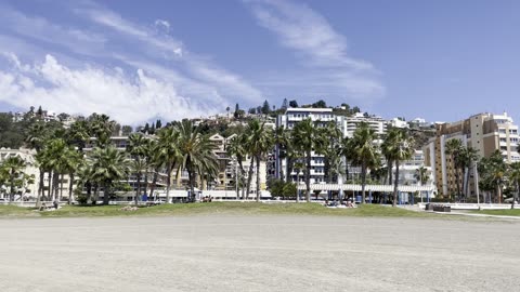 Playa de la Malagueta in Malaga